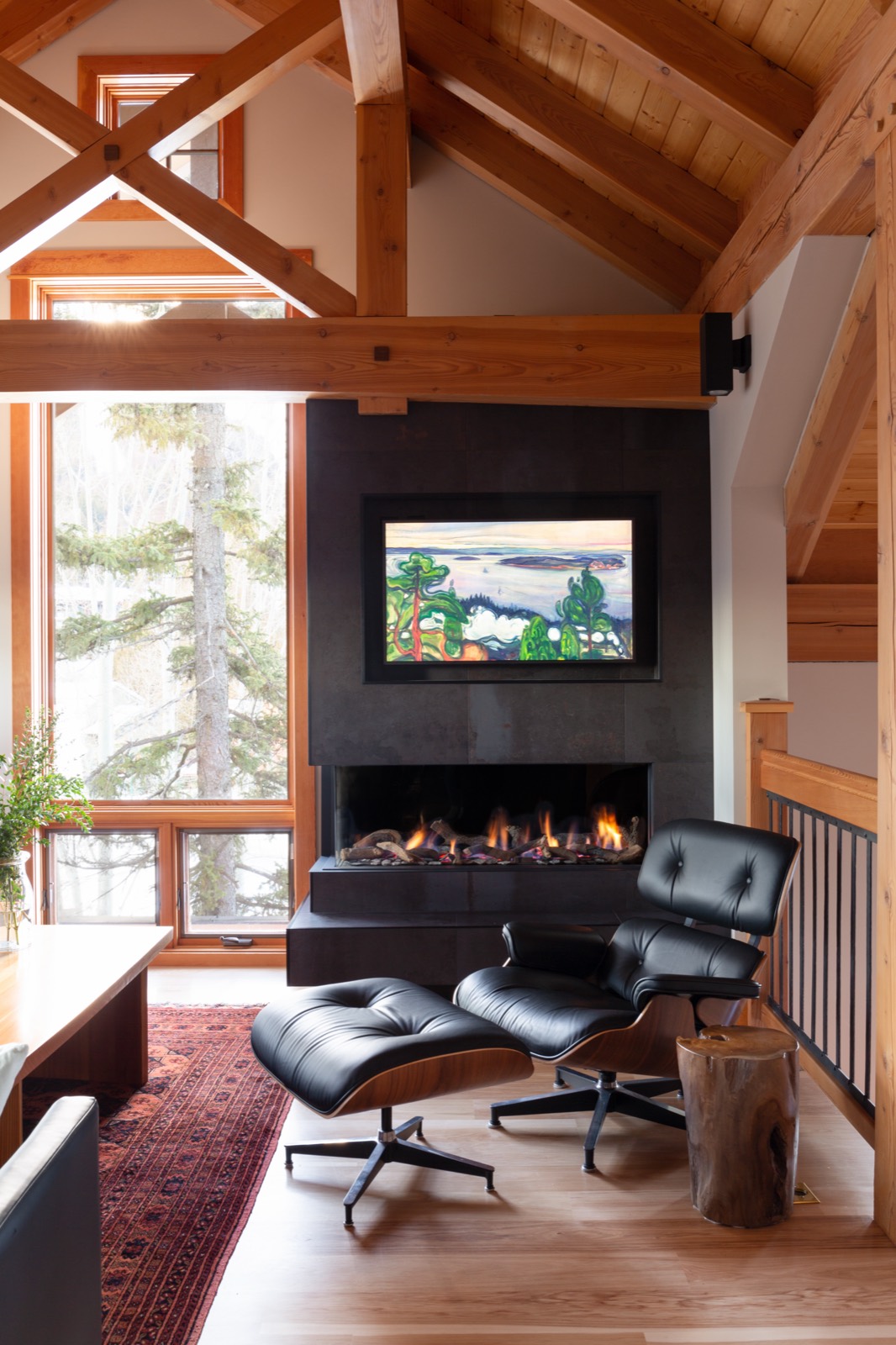 Fernie Modern Timberframe in Fernie, BC — Knight Custom Homes