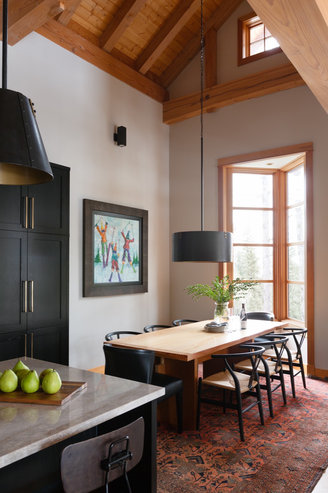 Fernie Modern Timberframe in Fernie, BC — Knight Custom Homes